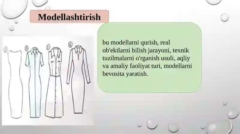 Konstruktorlik va modellashtirish ishlari darslarini tashkil etish 4