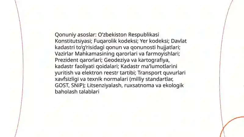Transport quvurlari davlat kadastri 4