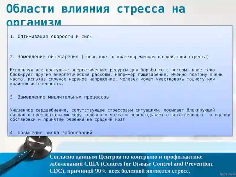 Стресс- Причина всех болезней 4