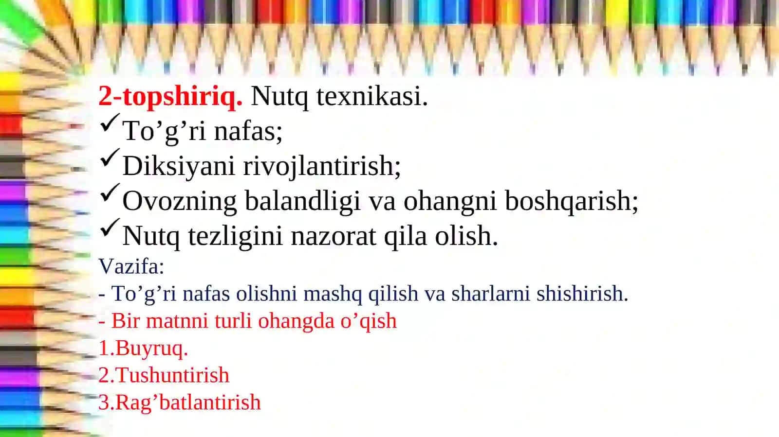 Pedagogik texnika va o’qituvchining mahorati 4