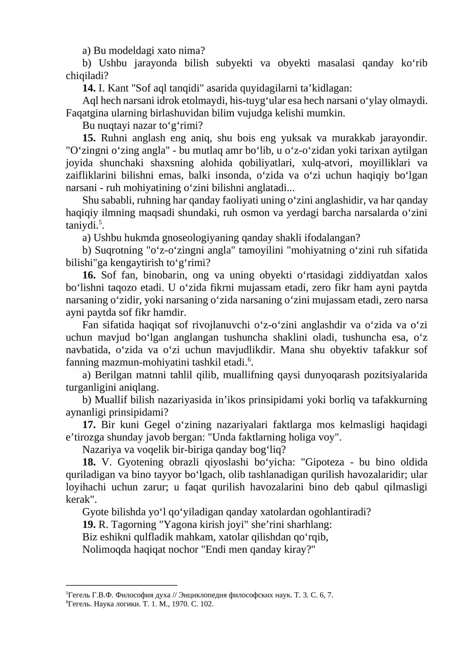 6 BILISH FALSAFASI (GNOSEOLOGIYA) 4