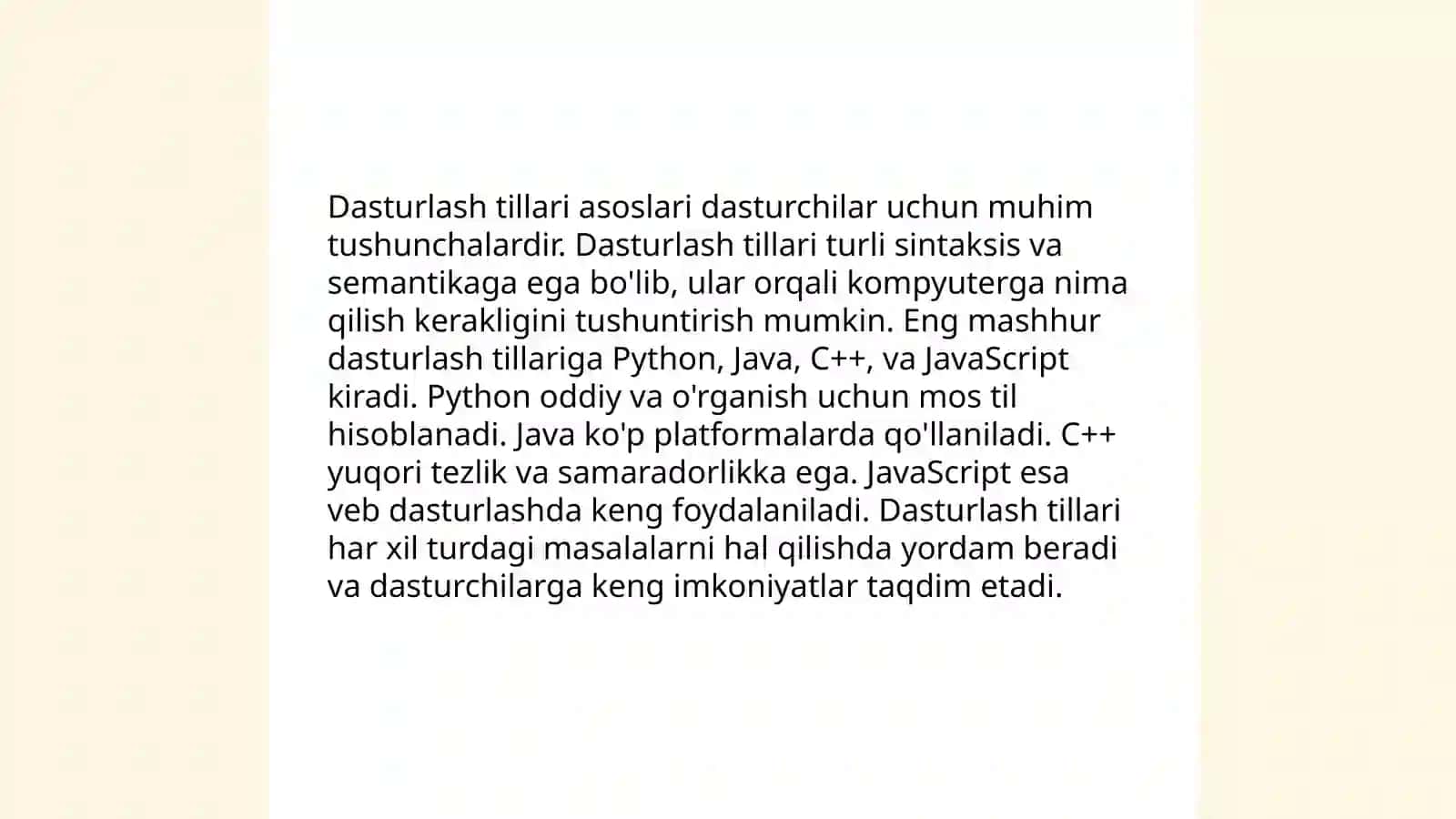Algoritmlar va ma'lumotlar tuzilmalari 4