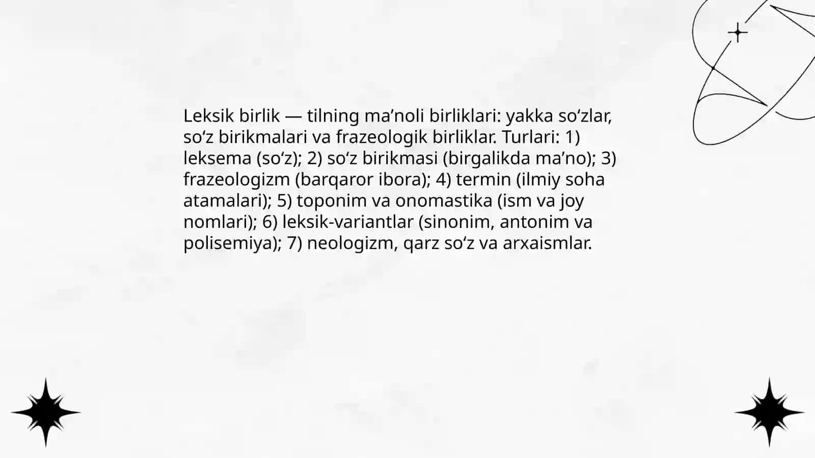 Ona tili Leksikologiya 4