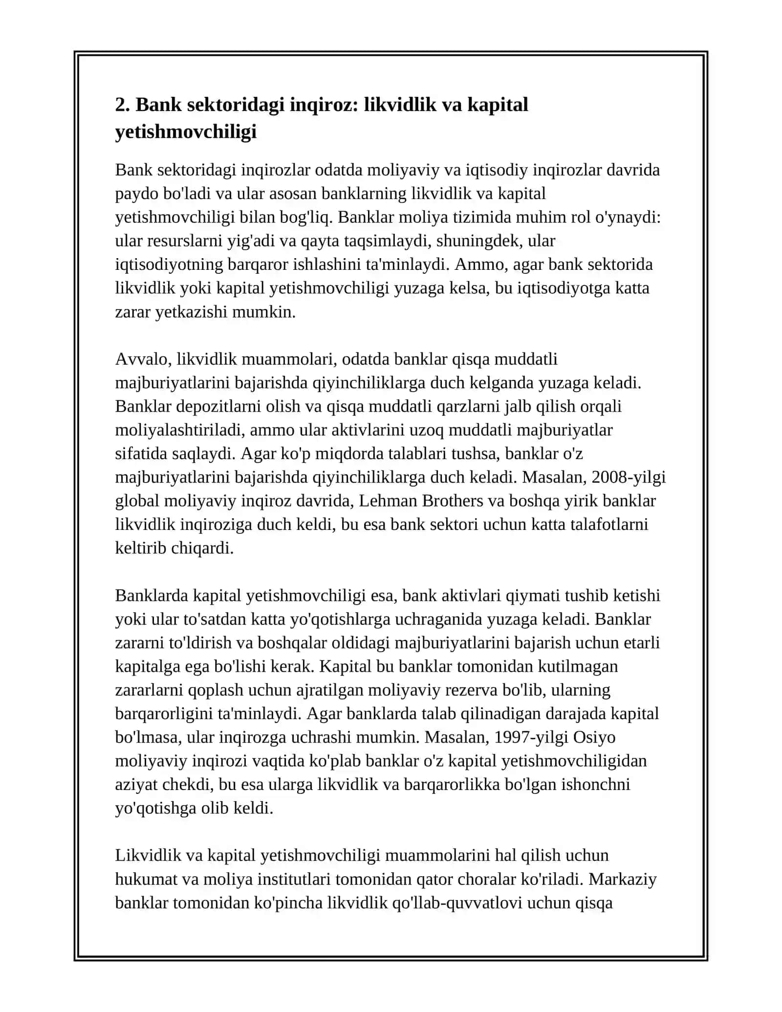MOLIYAVIY VA IQTISODIY INQIROZLAR 4
