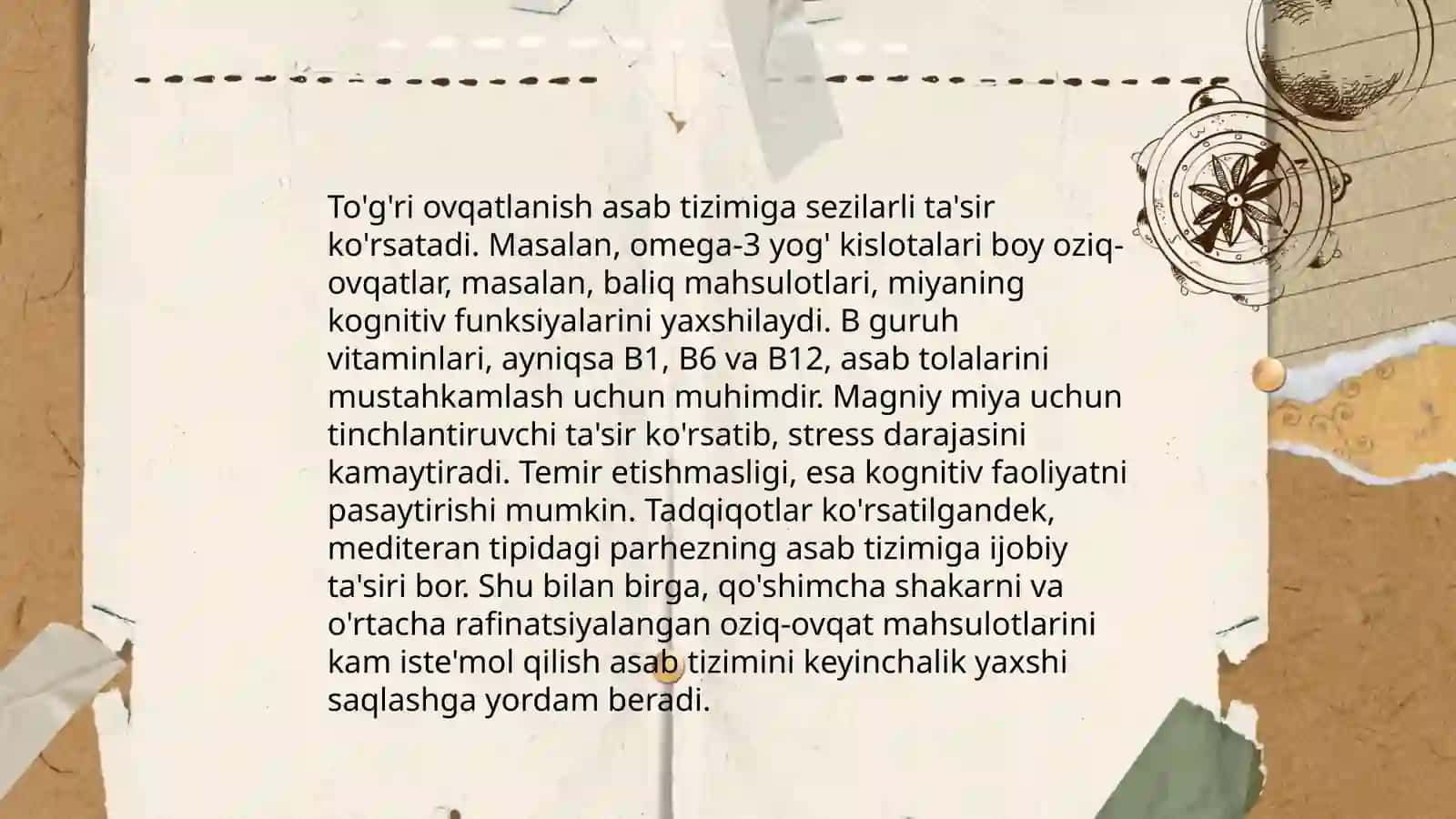 Asab tiziminin barkarorligi 4