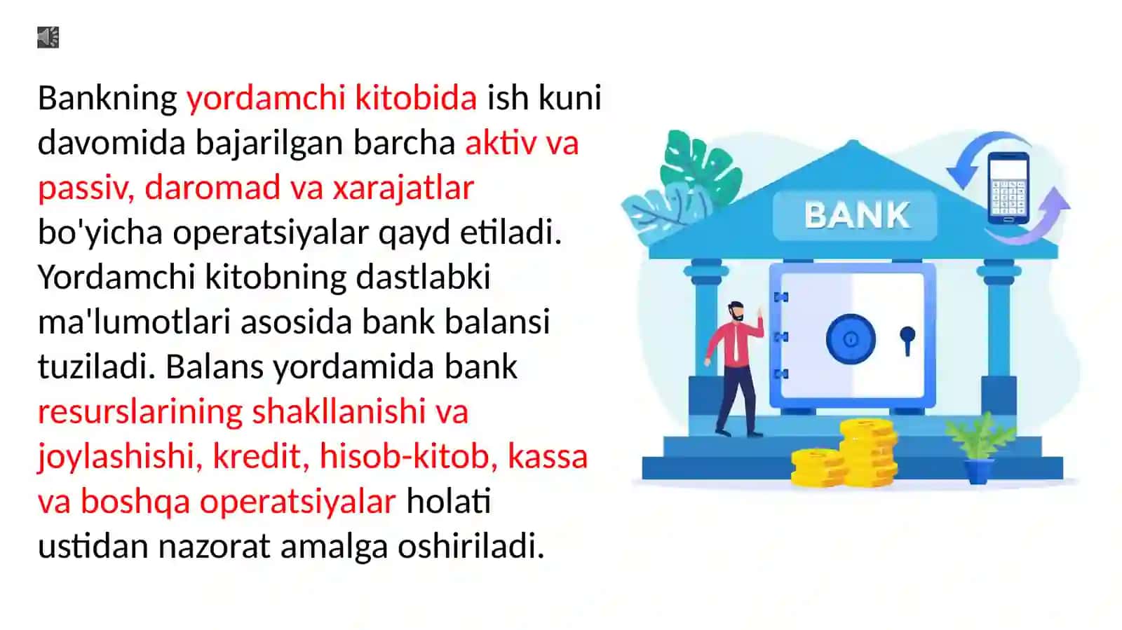 Bank balansi va uning tuzilishi 4
