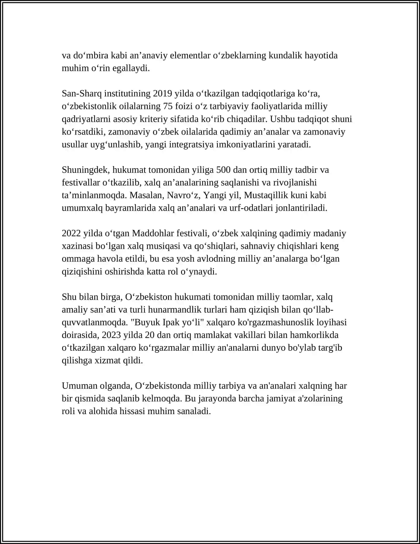 XALQ PEDAGOGIKASIDA MILLIY TARBIYA MAZMUNI 4