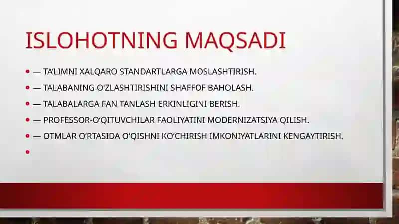 Uzluksiz talim uchun amaliy topshiriq 4