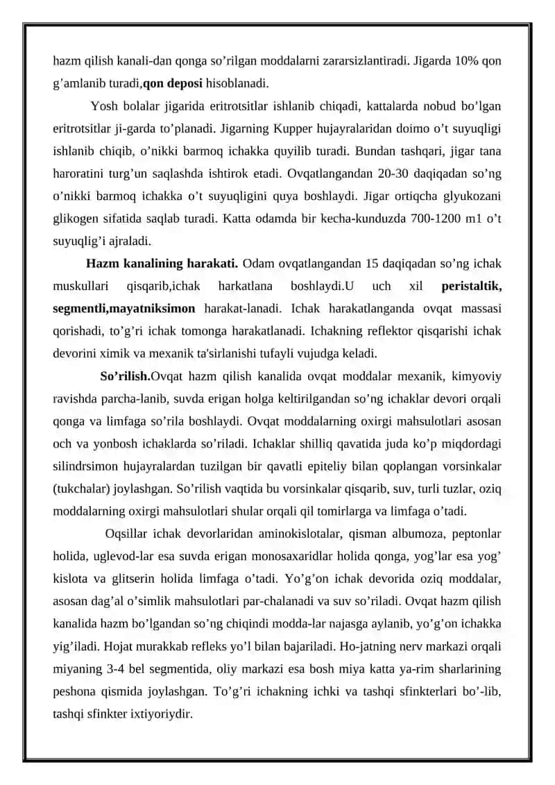 Ovqat hazm qilish jarayoni 4
