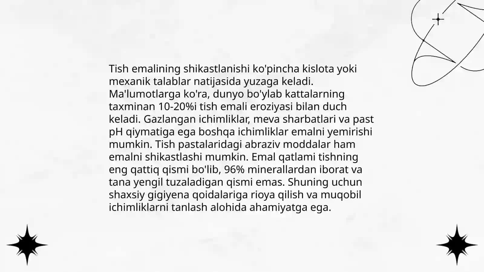 kariez haqida tushuncha 4