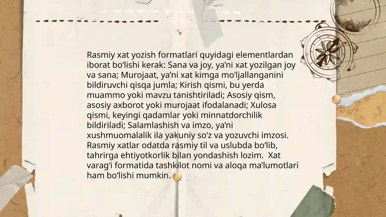 Xat yozishni o‘rganishning asosiy qoidalari 4