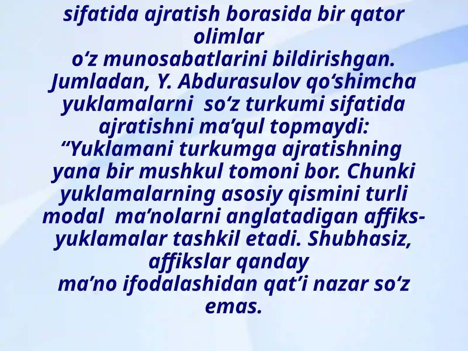 Qadimgi turkiy tilda yuklamalar 4