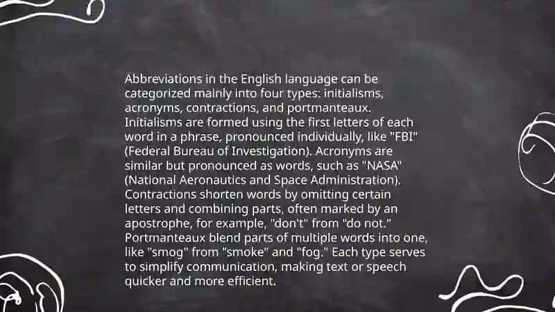 Abbreviation in Modern English 4