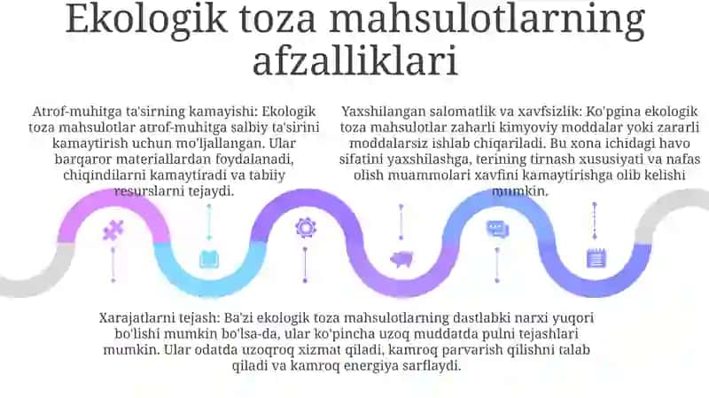 Ekologik Toza Mahsulotlar 4