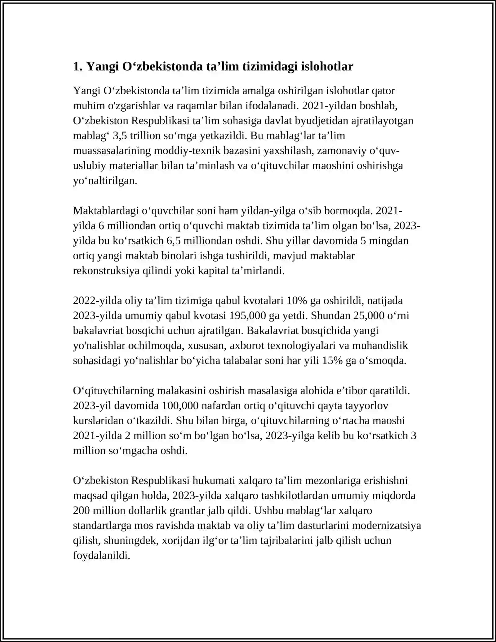 YANGI-OZBEKISTONDA-AMALGA-OSHIRILAYOTGAN-MANAVIY-OZGARISHLAR 4