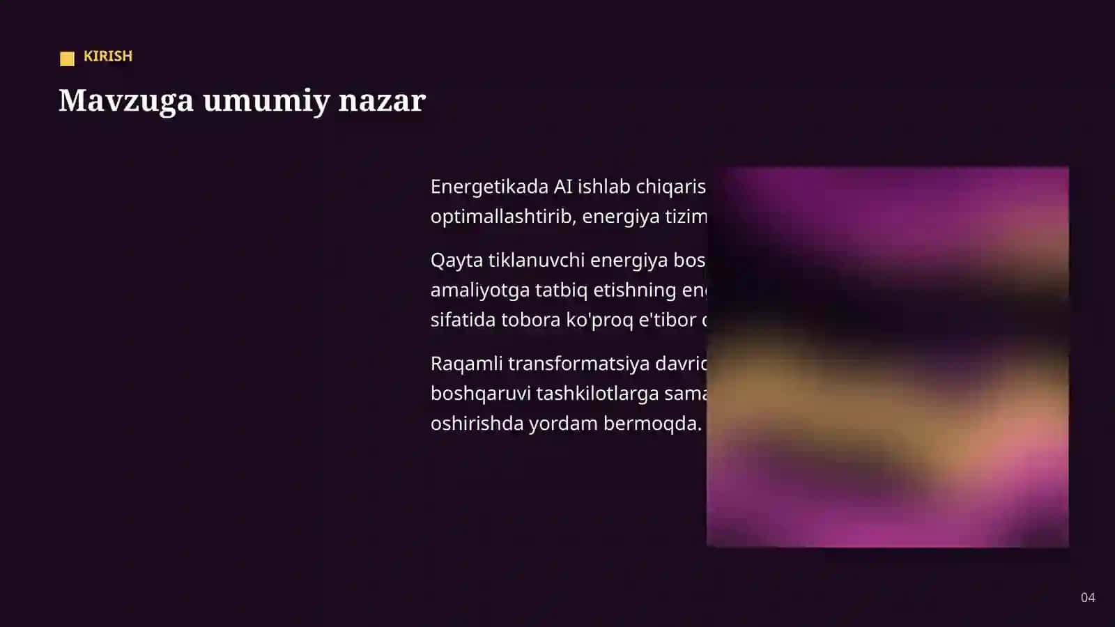 AI ENERGETIKA SOHASIDA 4