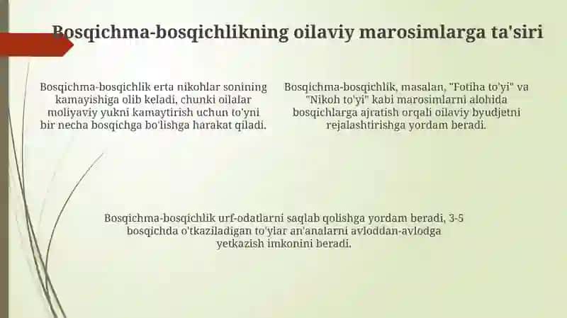 Oilaviy marosimlar tadriji 4