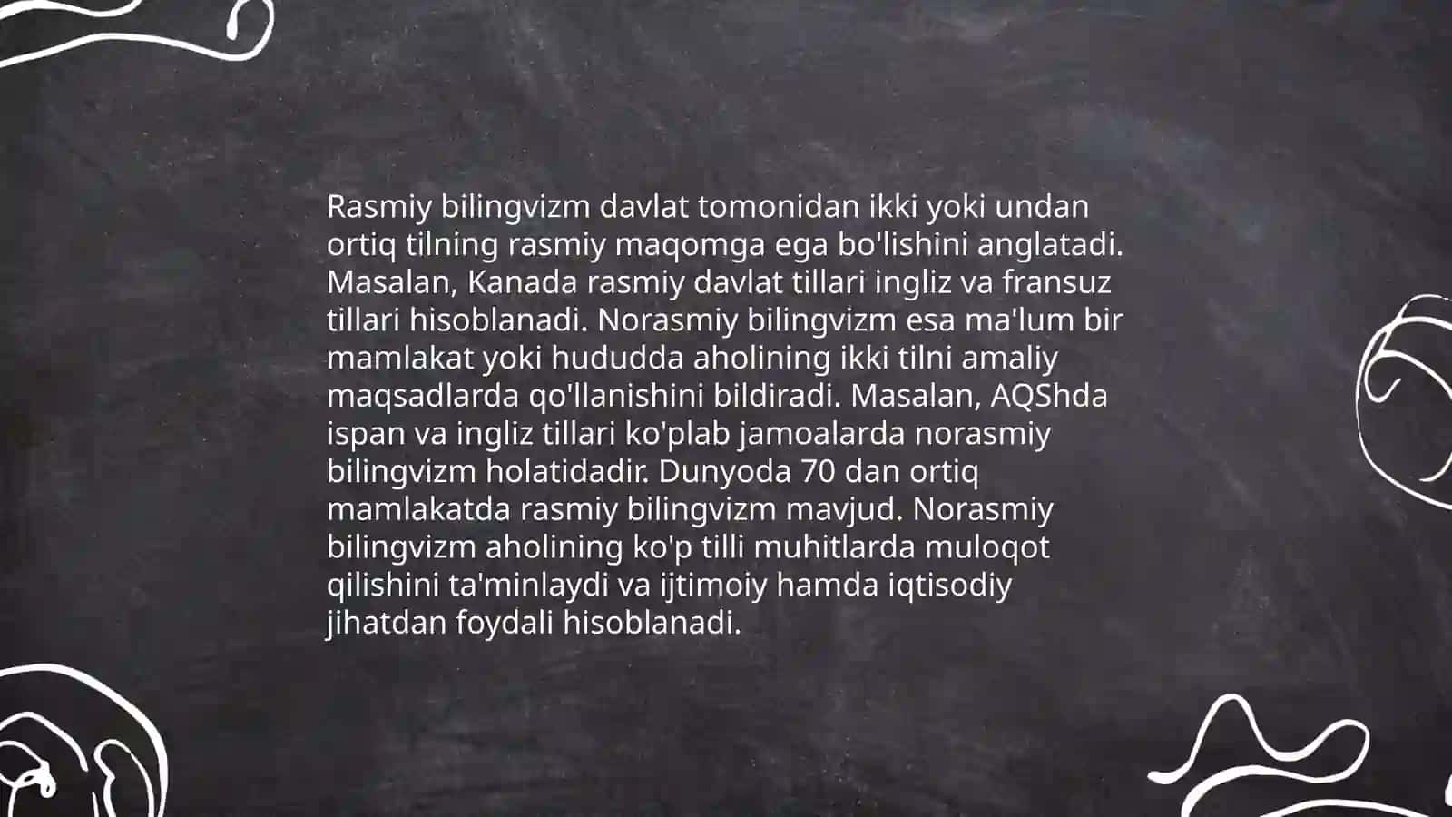 Ijtimoiy bilingvizm 4