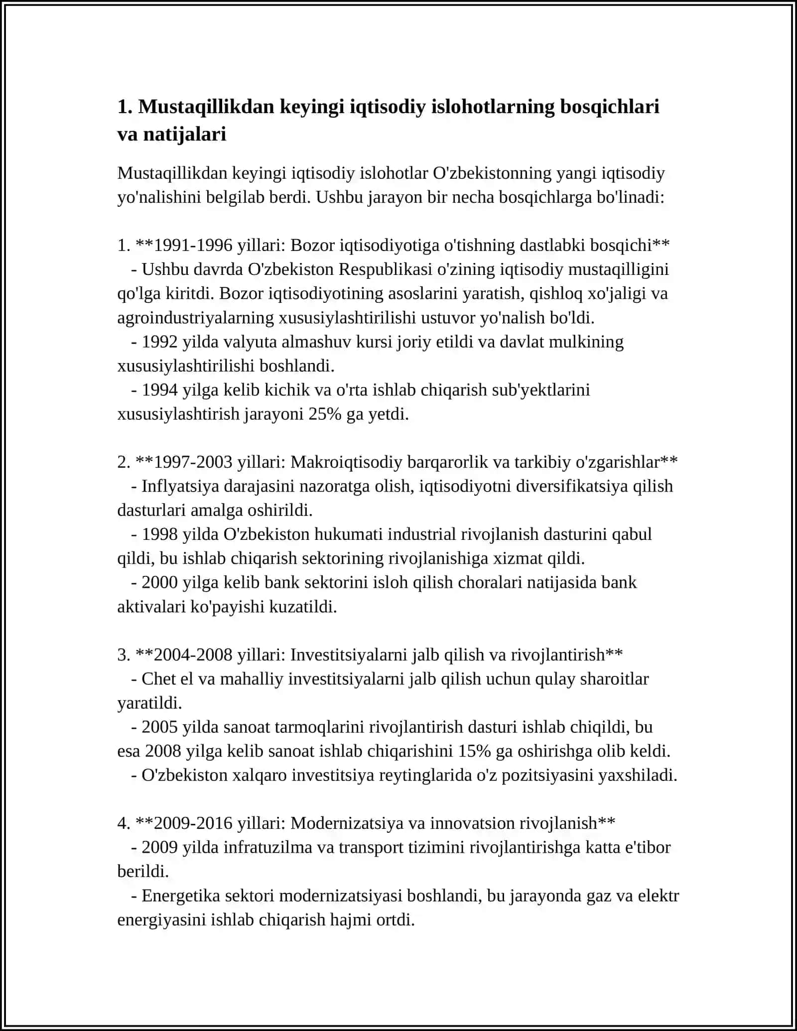 IQTISODIY ISLOHOTLAR 4