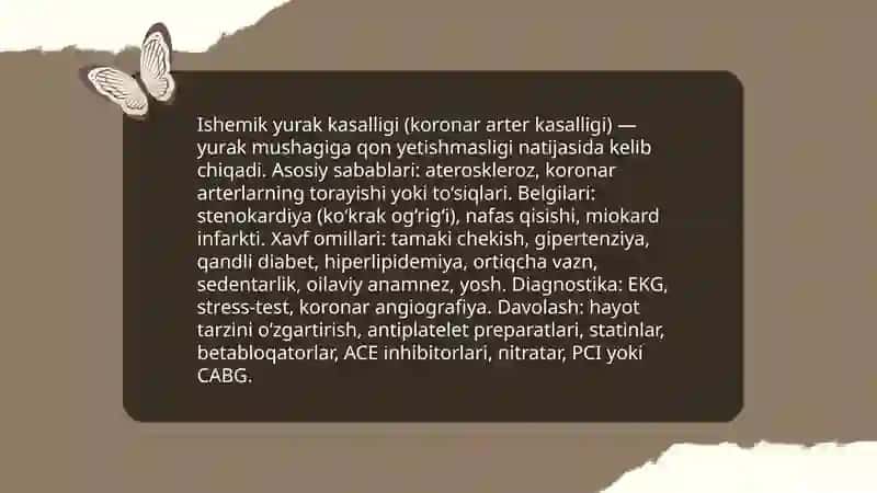 Yurak qon tomir tizimi kasalliklari 4