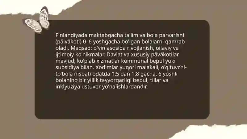 Finlandiya ta'lim tizimi 4