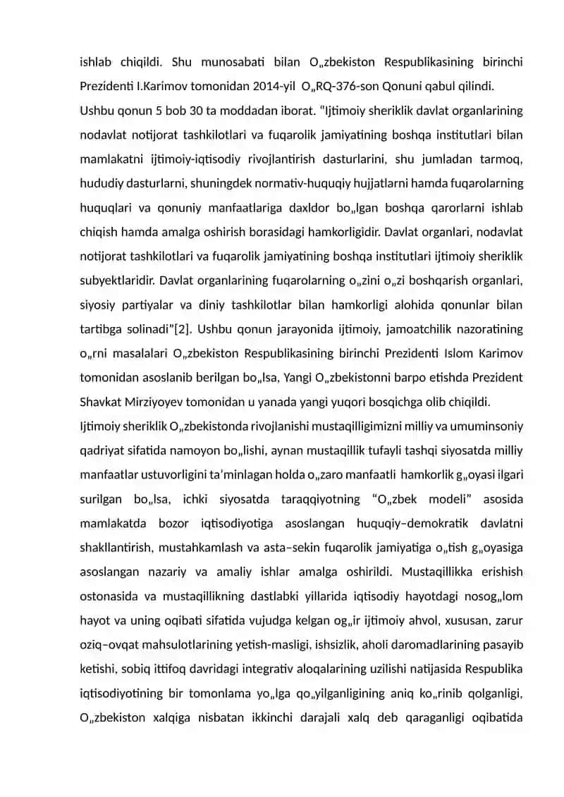 Ijtimoiy sheriklik 4