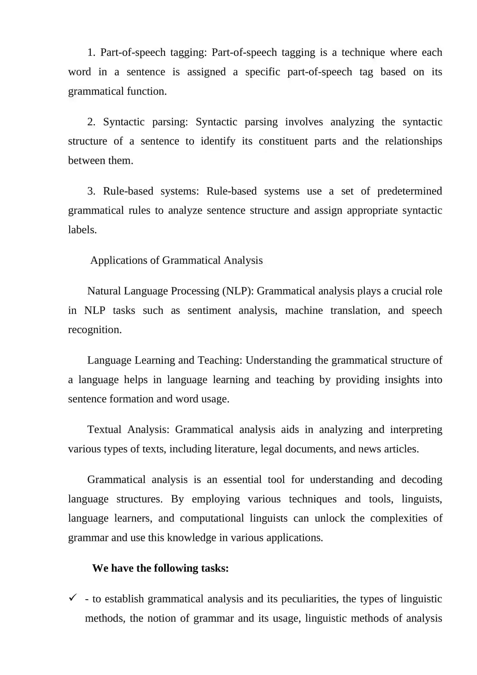 LINGUISTIC METHODS OF GRAMMATICAL ANALYSIS 4
