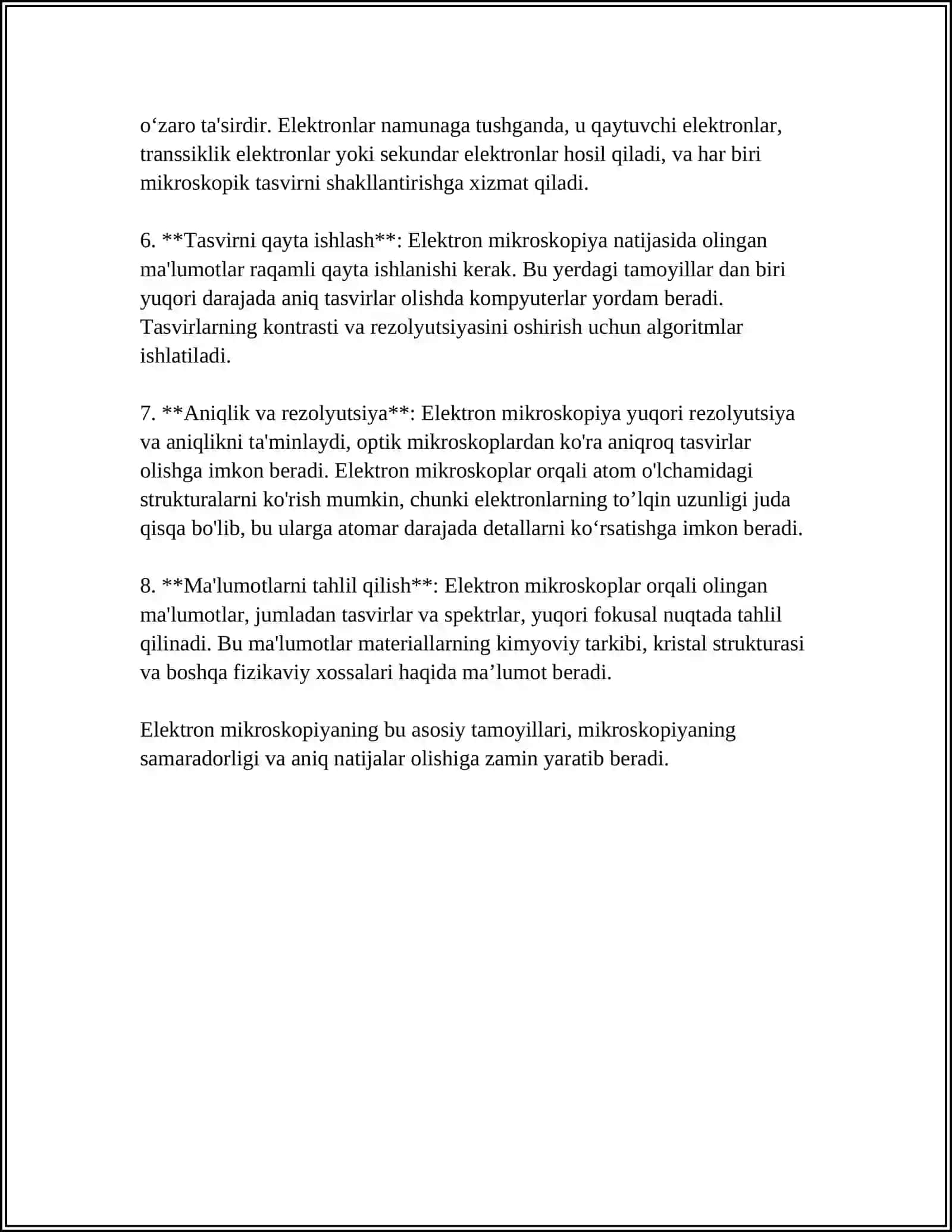 ELEKTRON VA SKANERLOVCHI MIKROSKOPIYA 4