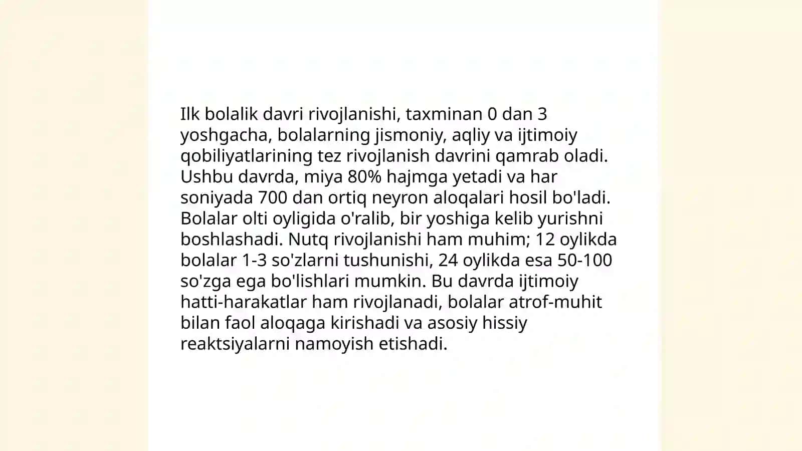 O'z-o'zini anglashning rivojlanishi va 3 yosh inqirozi 4