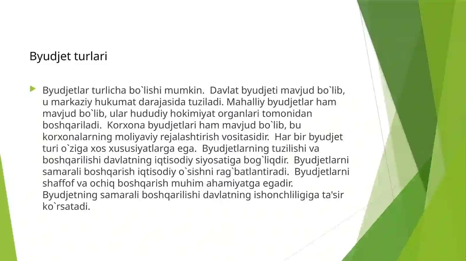 Budjet-Soliq siyosati 4
