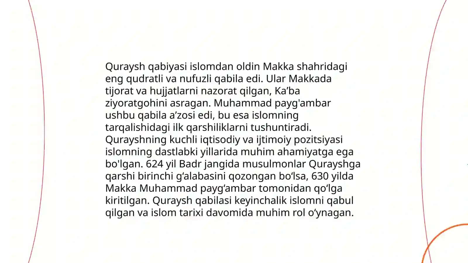 Islom dinining vujudga kelishi 4