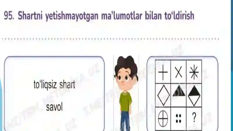 Shartniyetishmayotganma’lumotlarbilanto’ldirish 4