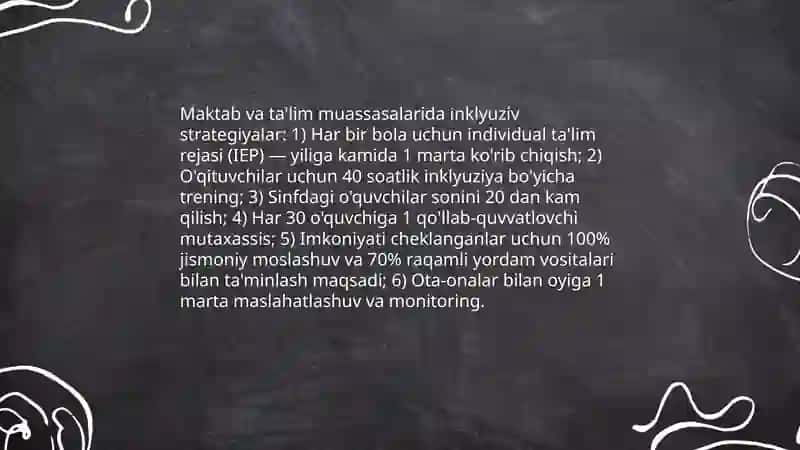 Inklyuziv Ta'lim Uchun Amaliyotlar 4