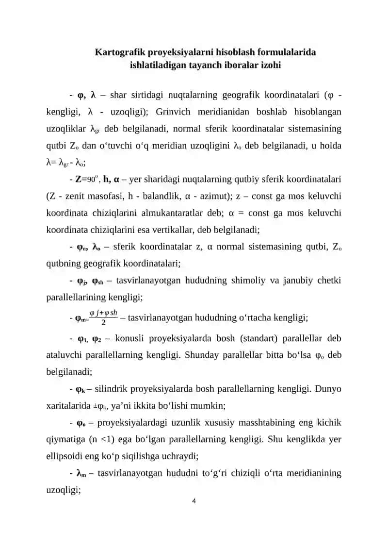 Matematik Kartografiya 4