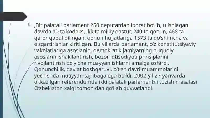 Oʻzbekiston Respublikasi Oliy Majlisi 4