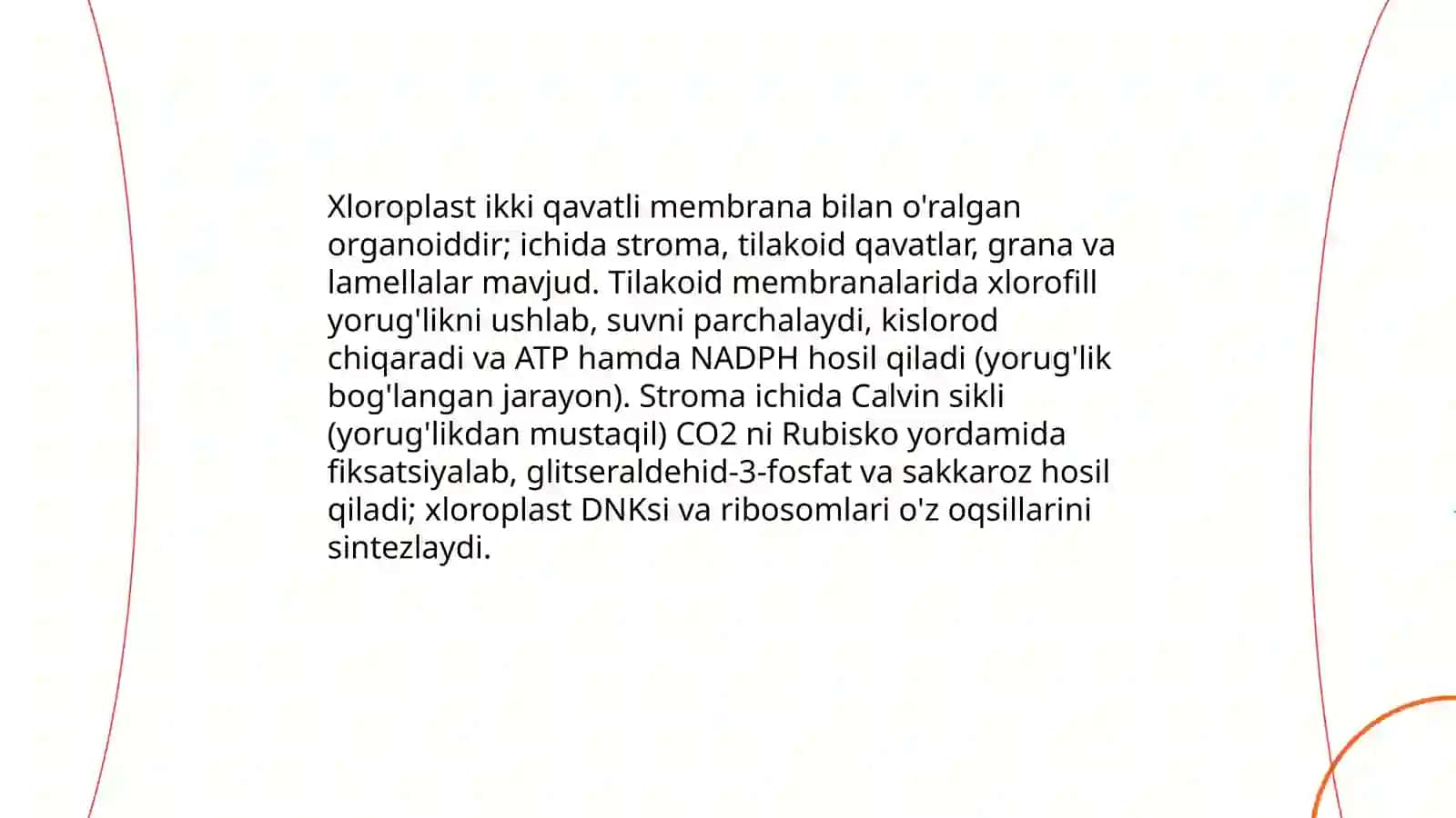 Fotosintez va mahsuldorlik 4