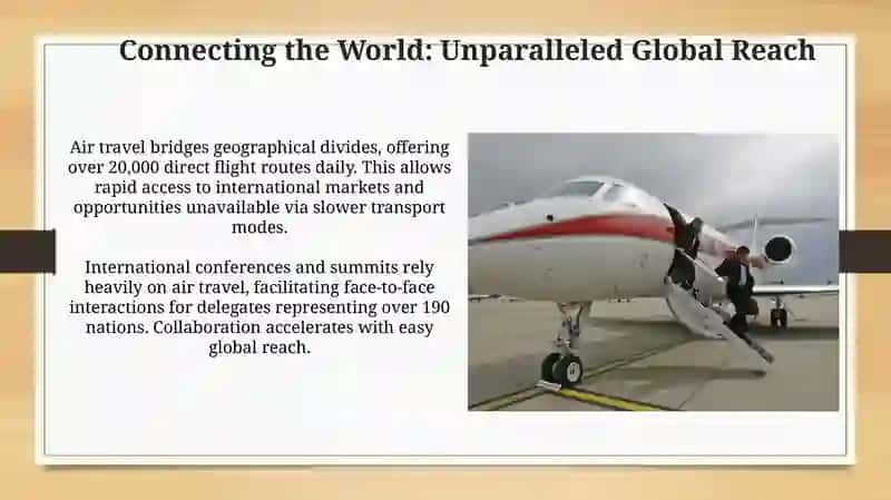 Advantages of Air Travel 4