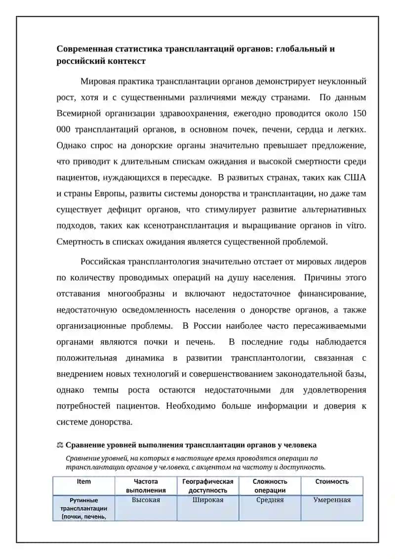 Трансплантация органов 4