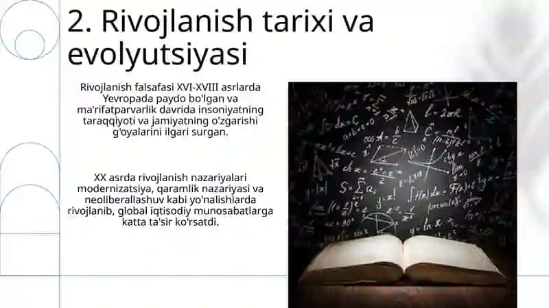 Rivojlanish falsafasi 4