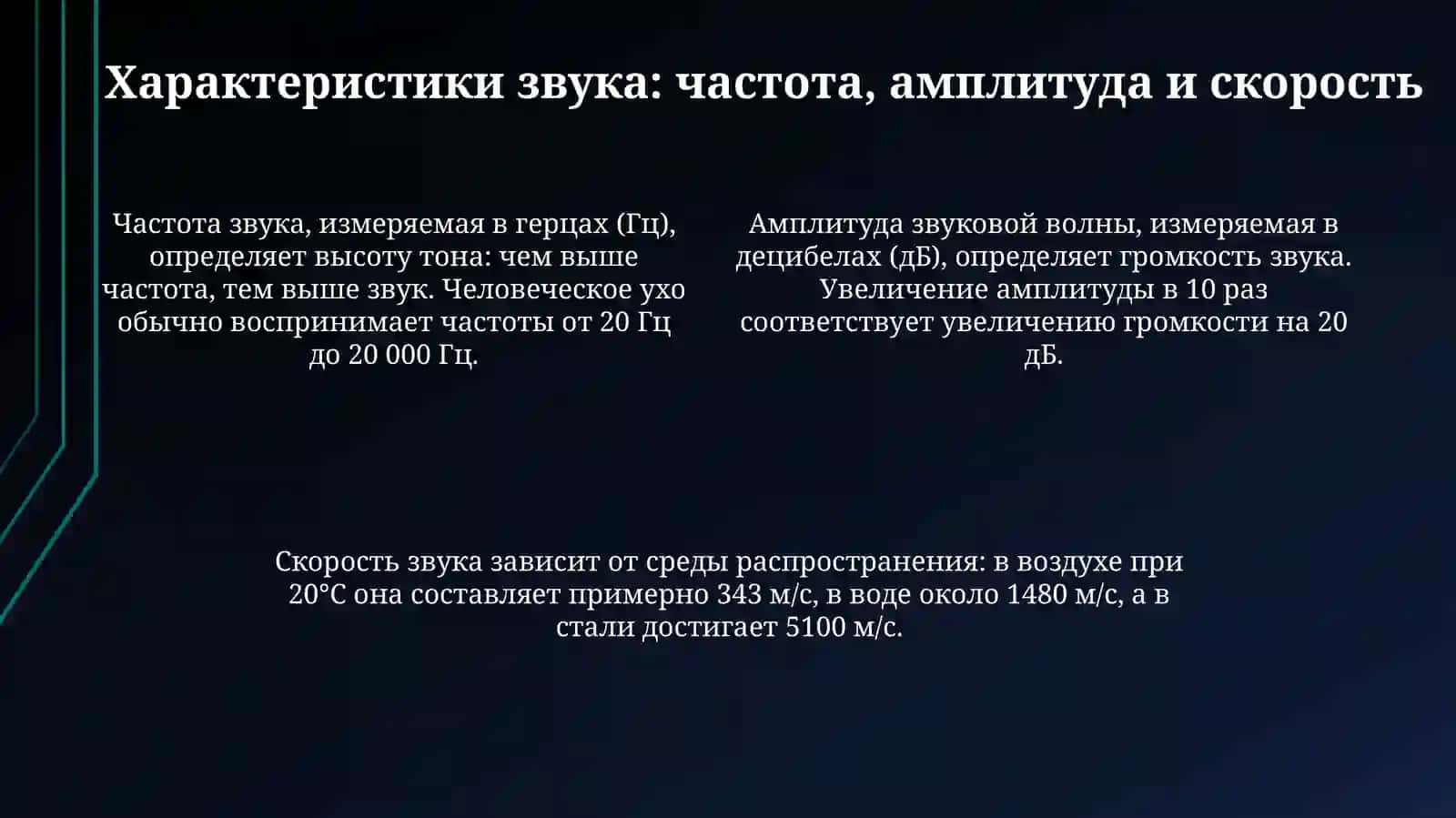 Физическая природа звуков 4