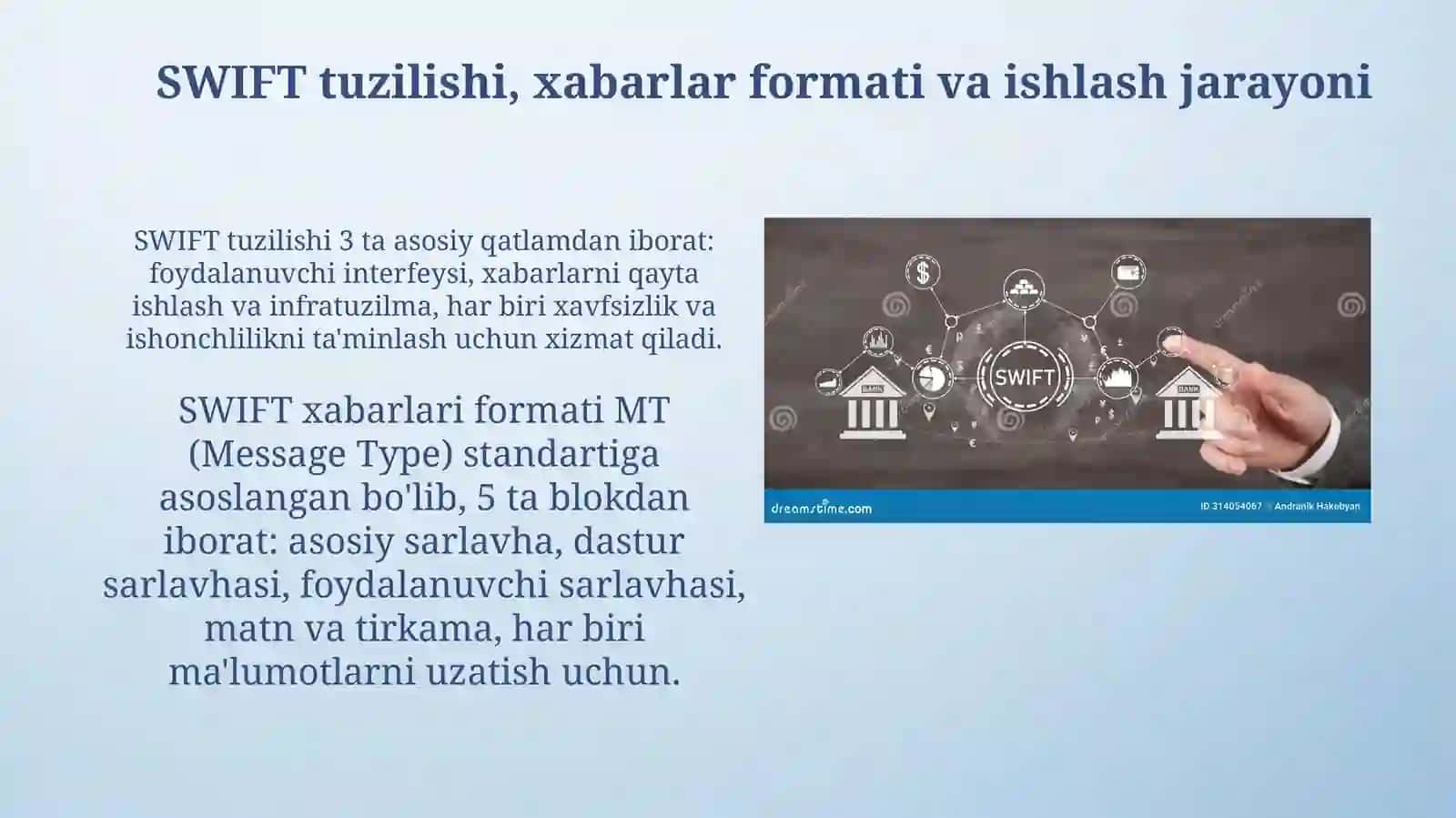 SWIFT tuzilishi 4