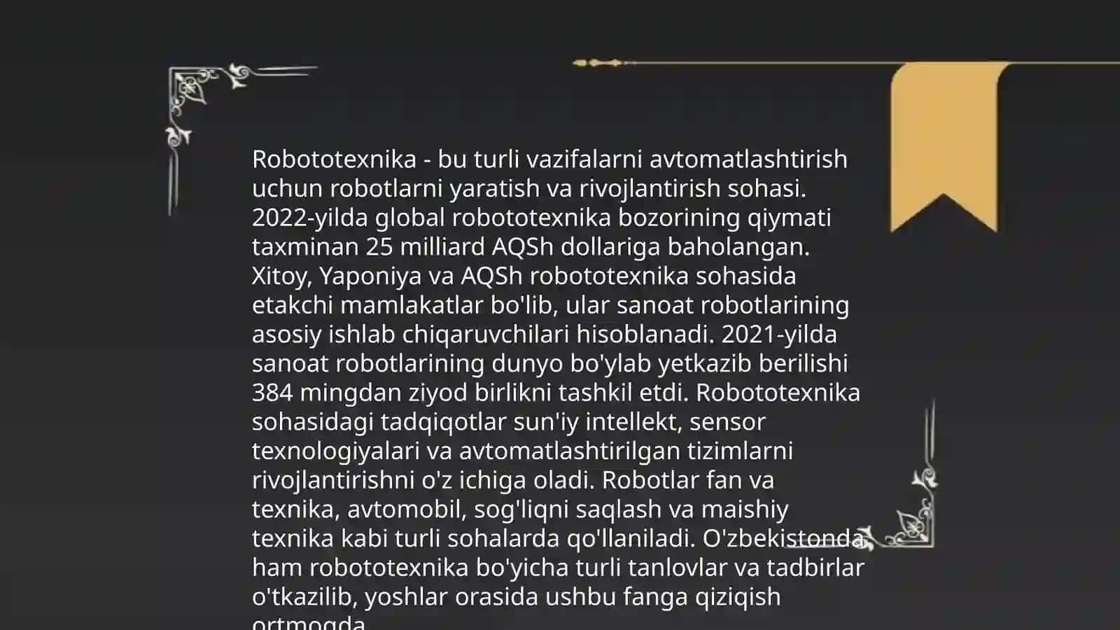 Texnologik jarayonlar 4