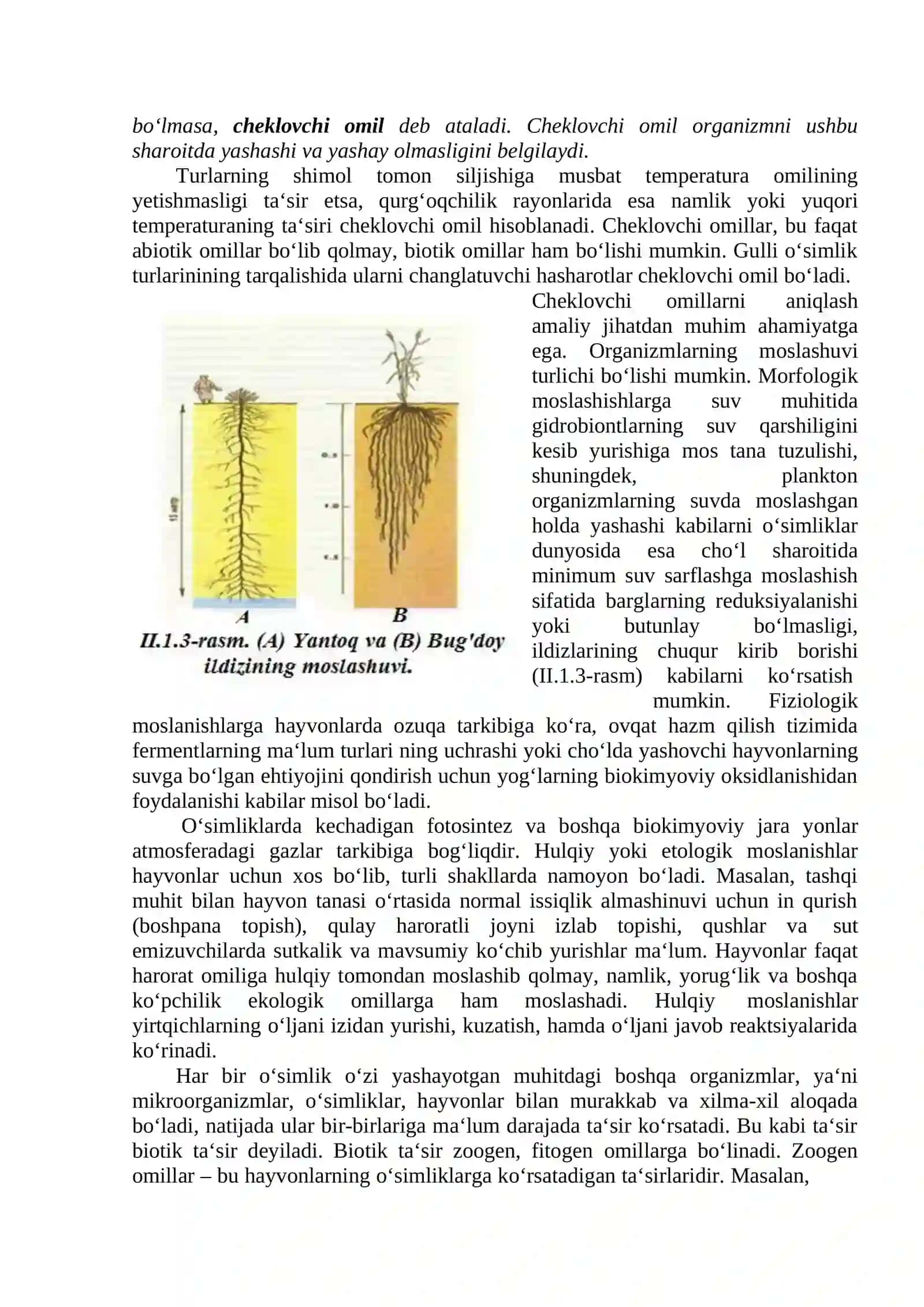 Ekologik omillar va qonuniyatlar 4