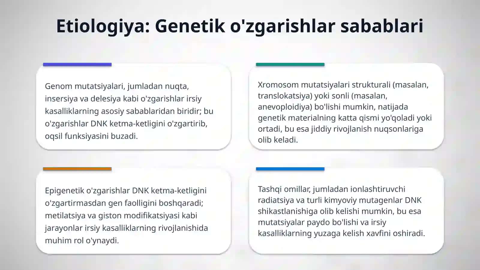 Irsiy kasalliklar 4