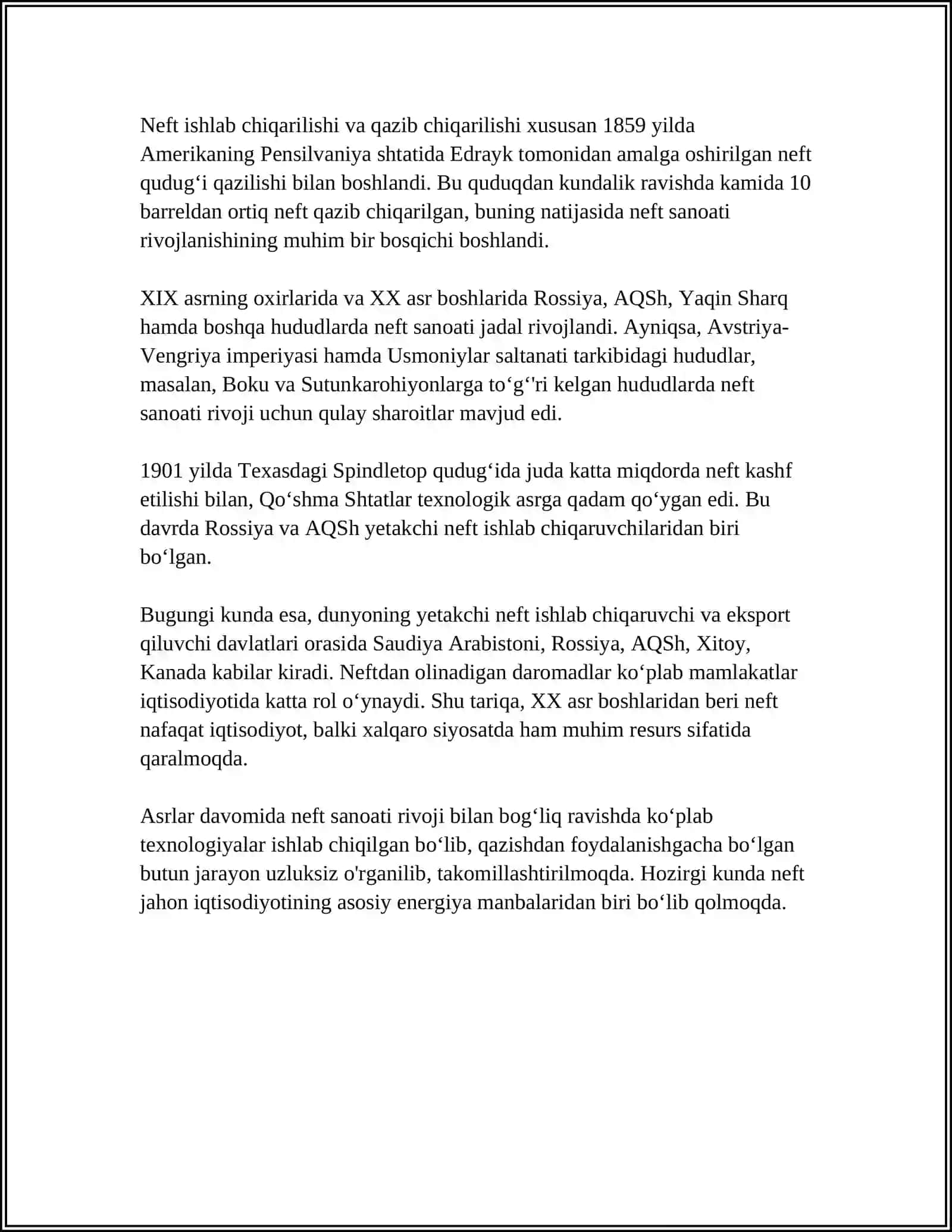 OZBEKISTON RESPUBLIKASI OLIY TALIM FAN VA INNOVATSIYA VAZIRLIGI 4