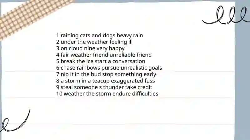 Practice with phraseological units and idioms in conversation 4