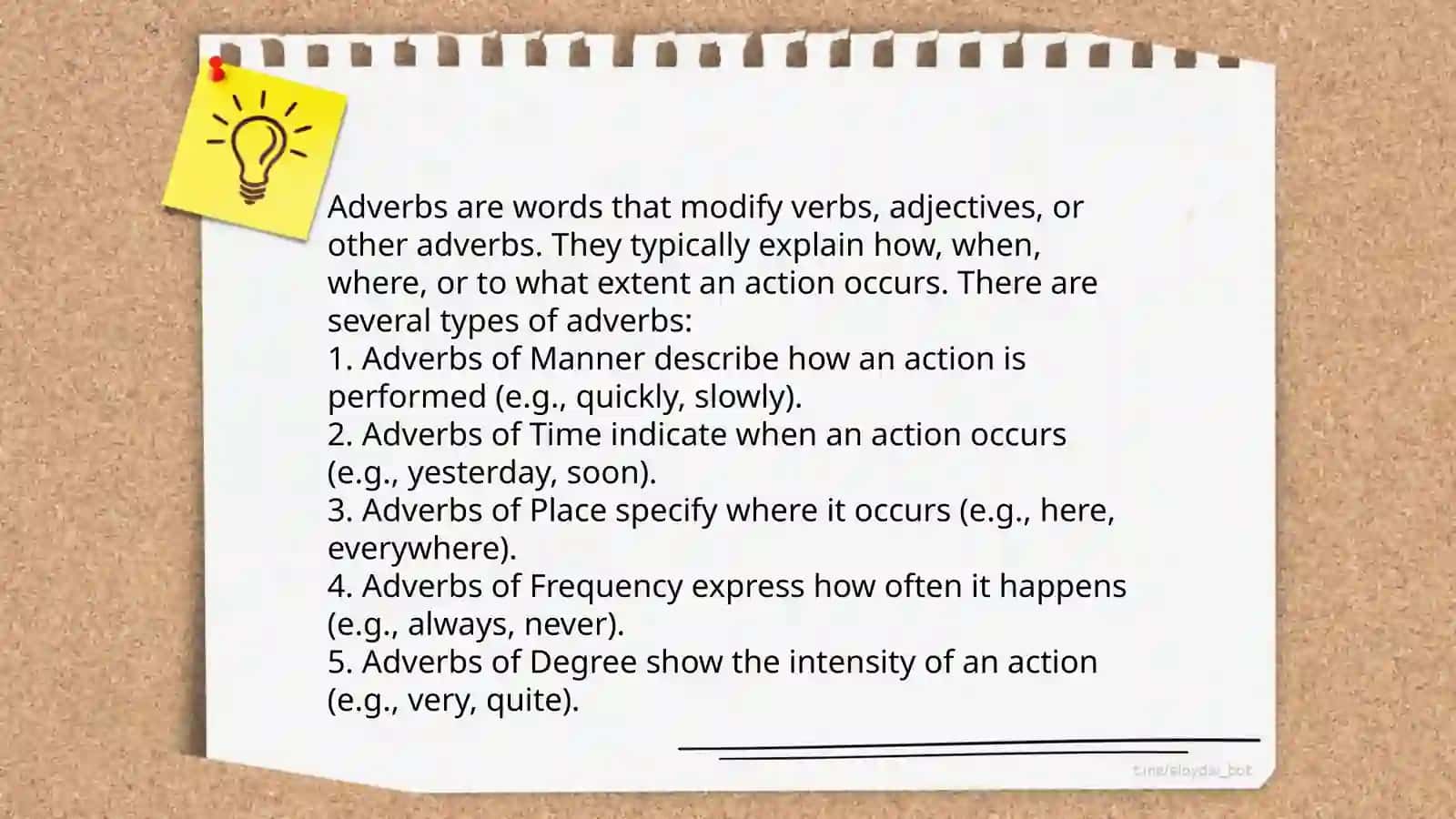 Adverbs 4