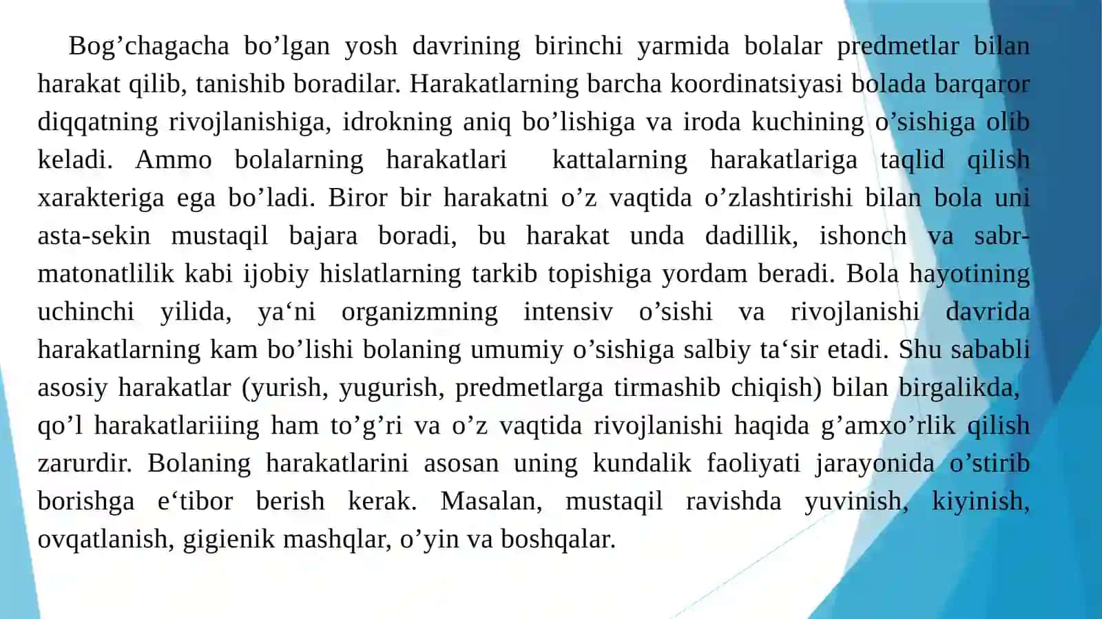 Ilkbolalik davri 4