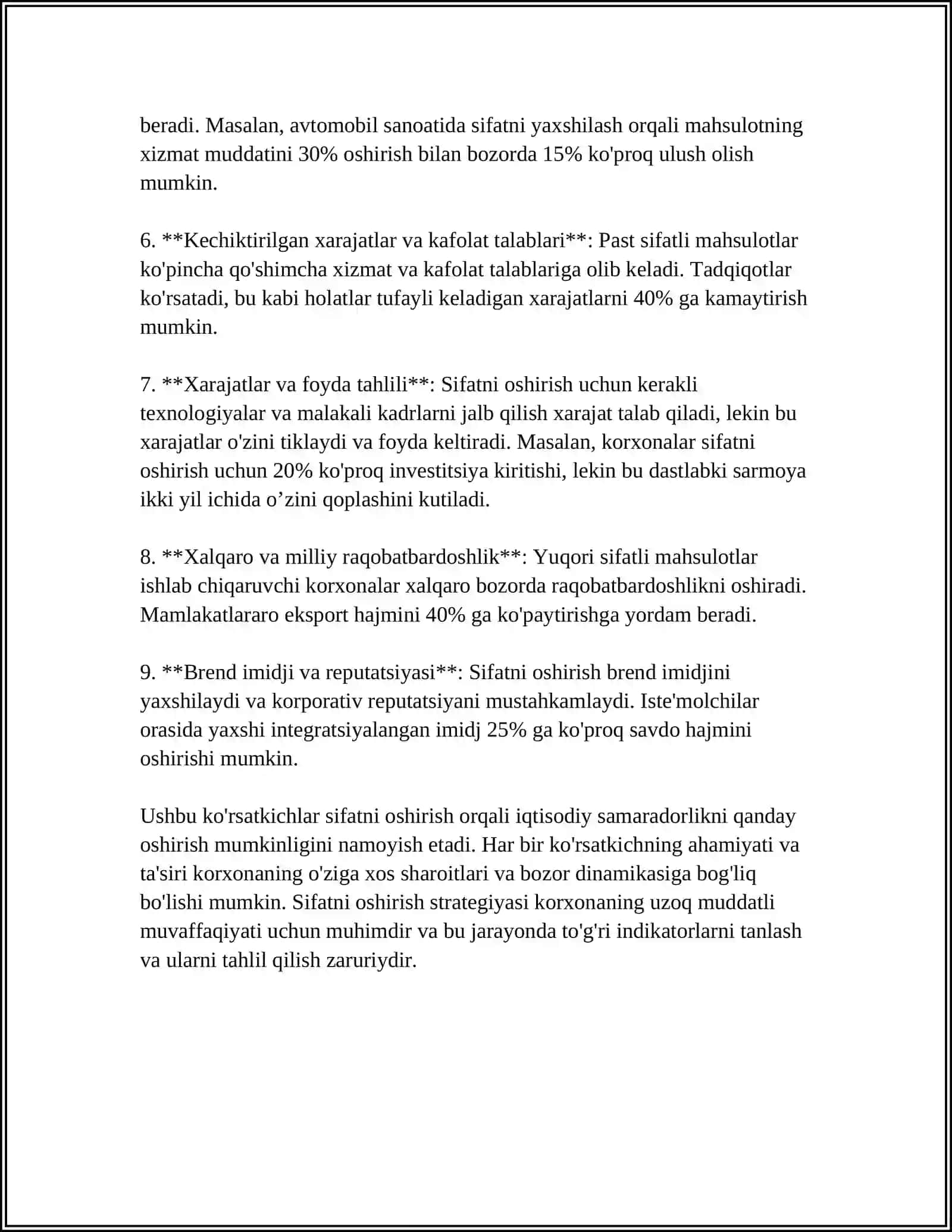 SIFATNI OSHIRISHNING AHAMIYATI 4