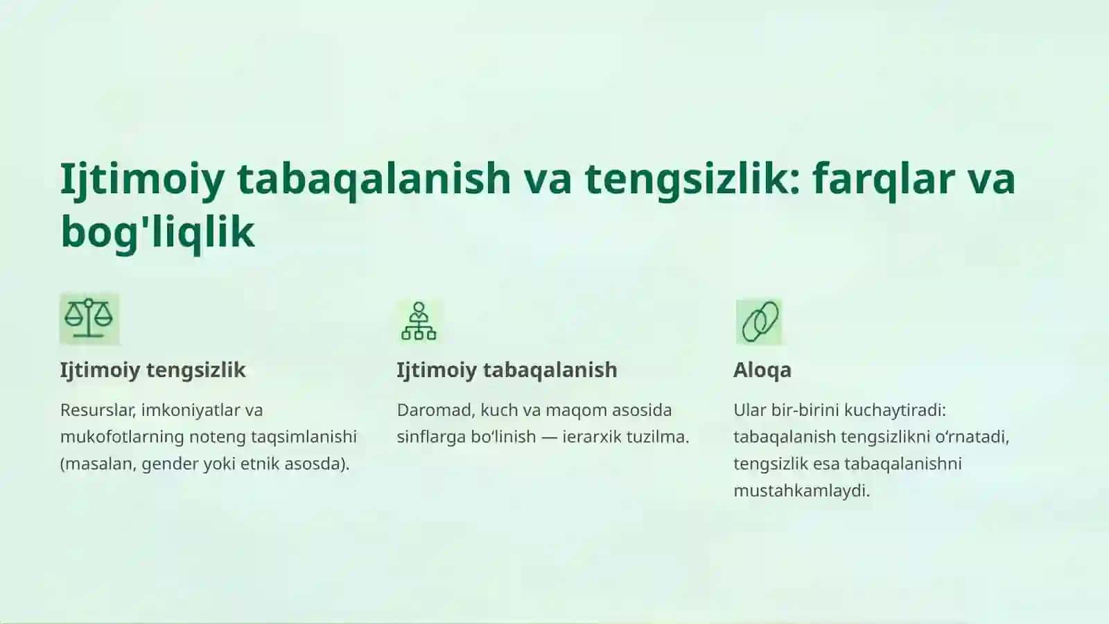 Ijtimoiy tabaqalanish va iqtisodiy tengsizlik 4